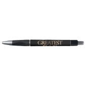 De grootste pap ter wereld: Elegant Black Gold Typ Pen (Voorkant)