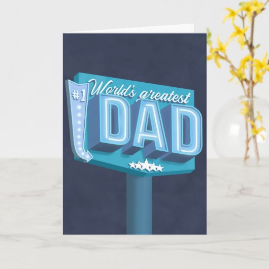 De grootste pap van de wereld die de geboorte van  kaart (Gele Bloem)