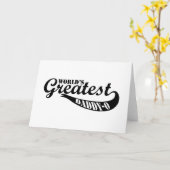 De grootste papa-O ter wereld Kaart (Gele Bloem)