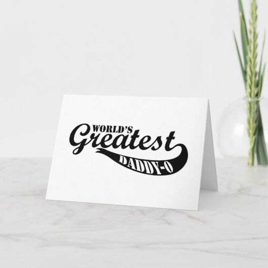 De grootste papa-O ter wereld Kaart (Voorkant)