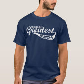 De grootste papa-O ter wereld T-shirt (Voorkant)