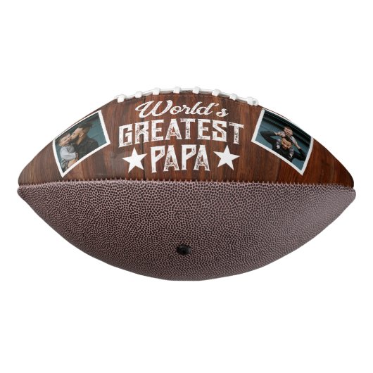 De grootste Papa Star-Vaderdag ter wereld American Football (Gedraaid 270)