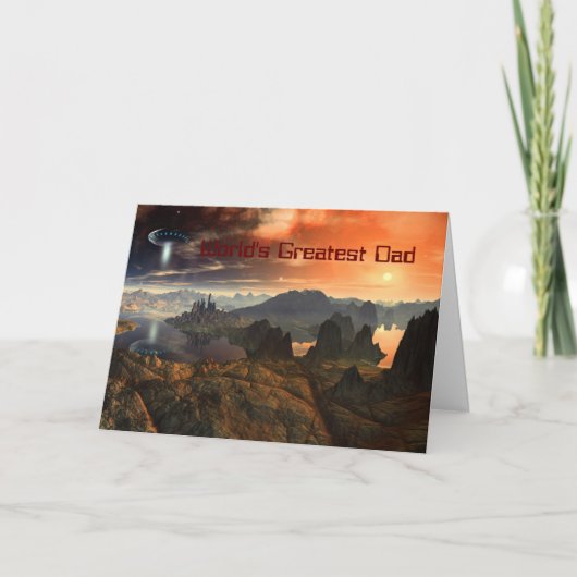 De Grootste Papa van de wereld Kaart (Voorkant)