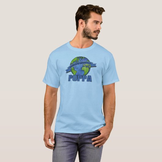 De grootste papaver ter wereld t-shirt (Voorkant volledig)