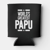 De grootste papu-priester cadeau ter wereld blikjeskoeler (Voorkant)