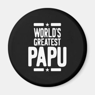 De grootste papu-priester cadeau ter wereld magneet