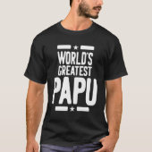 De grootste papu-priester cadeau ter wereld t-shirt (Voorkant)