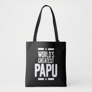 De grootste papu-priester cadeau ter wereld tote bag
