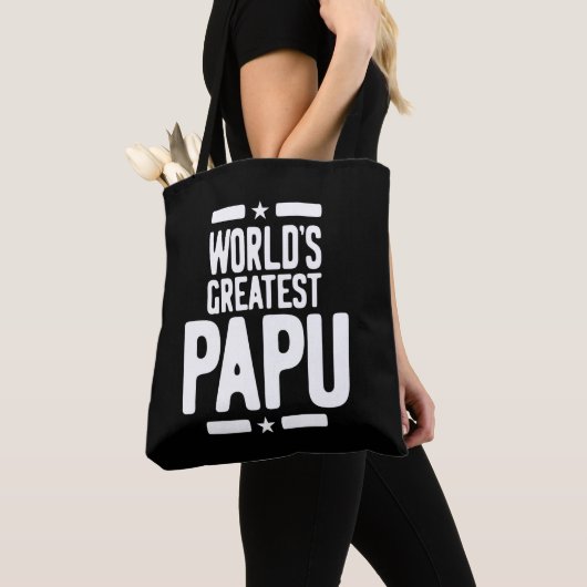 De grootste papu-priester cadeau ter wereld tote bag (Dichtbij)