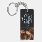 De grootste Pawpaw-foto ter wereld Sleutelhanger (Voorkant Links)