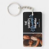 De grootste Pawpaw-foto ter wereld Sleutelhanger (Voorkant)