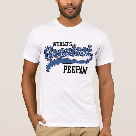 De grootste PeePaw ter wereld T-shirt (Voorkant)