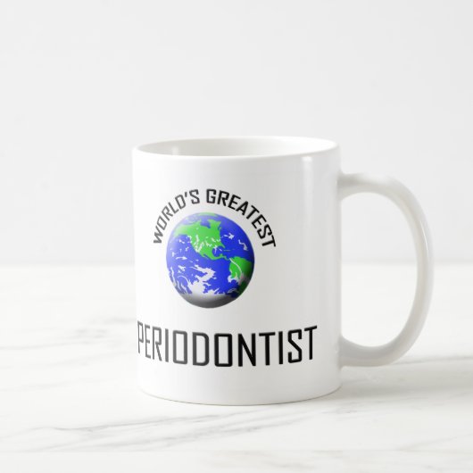 De grootste periodontist ter wereld koffiemok (Rechts)