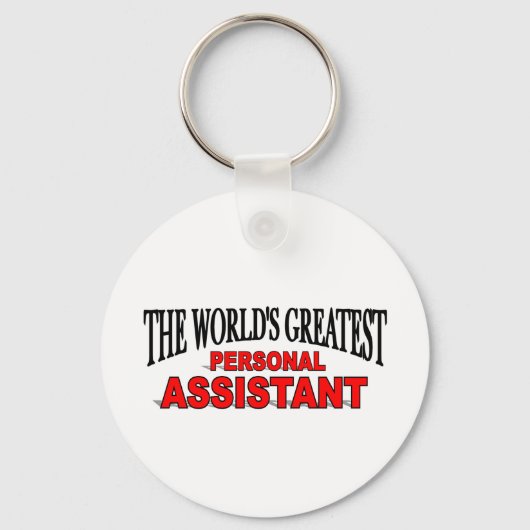 De grootste persoonlijke assistent ter wereld sleutelhanger (Voorkant)