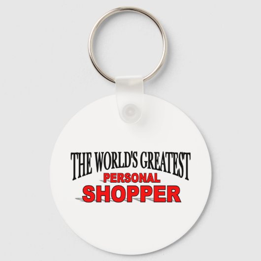 De grootste persoonlijke shopper ter wereld sleutelhanger (Voorkant)