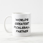 De grootste Pickleball Partner ter wereld Koffiemok (Links)