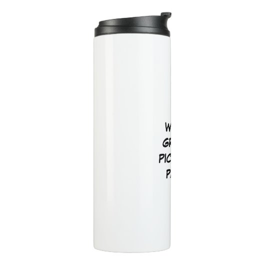 De grootste Pickleball Partner ter wereld Thermosbeker (Gedraaid links)