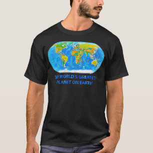 De grootste planeet ter wereld t-shirt