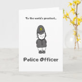 De grootste politiefunctionaris ter wereld - de Gr Kaart (Gele Bloem)