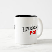 De grootste Pop ter wereld Tweekleurige Koffiemok (Voorkant rechts)