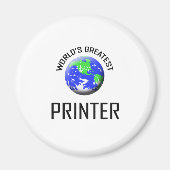 De grootste printer ter wereld magneet (Voorkant)