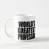 De grootste professor ter wereld koffiemok (Links)