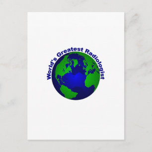 De grootste radioloog ter wereld briefkaart