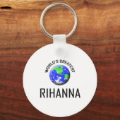 De grootste Rihanna ter wereld Sleutelhanger (Voorkant)