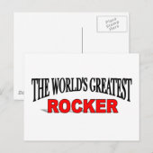 De grootste Rocker ter wereld Briefkaart (Voorkant / Achterkant)