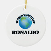 De grootste Ronaldo ter wereld Keramisch Ornament (Voorkant)