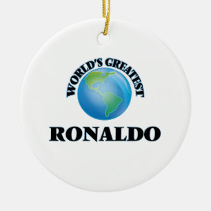 De grootste Ronaldo ter wereld Keramisch Ornament