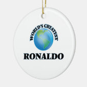 De grootste Ronaldo ter wereld Keramisch Ornament (Links)