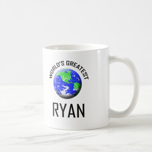 De grootste Ryan ter wereld Koffiemok (Rechts)