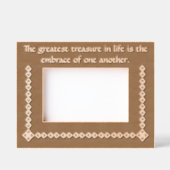 De grootste schat in het leven gegraveerde Lijsten Gegraveerde Lijstjes (Voorkant)