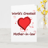 De Grootste schoonmoeder van de wereld Kaart (Gele Bloem)