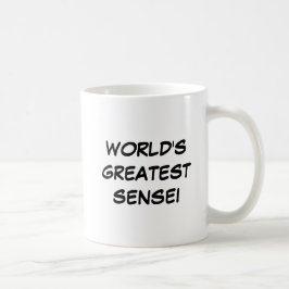 "De grootste sensei ter wereld Koffiemok