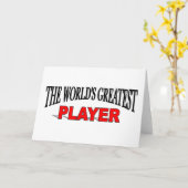 De grootste Speler van de Wereld Kaart (Gele Bloem)
