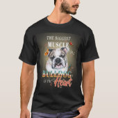 De grootste spier in een hond is de T-shirt van he (Voorkant)
