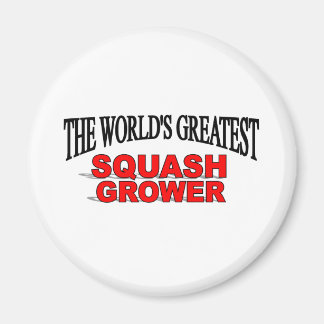 De grootste squashteler ter wereld magneet