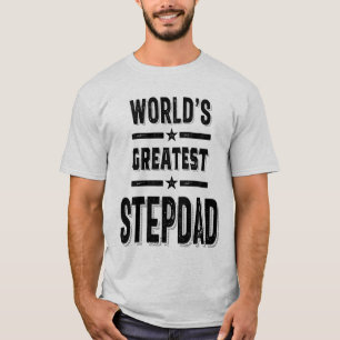 De grootste stap-pap van de wereld Funny Stepfathe T-shirt