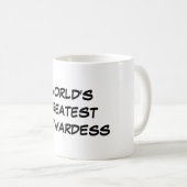 'De grootste Stewardess' Mok ter wereld (Voorkant rechts)