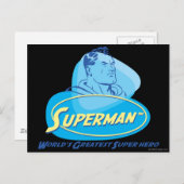 De grootste Super Hero ter wereld Briefkaart (Voorkant / Achterkant)