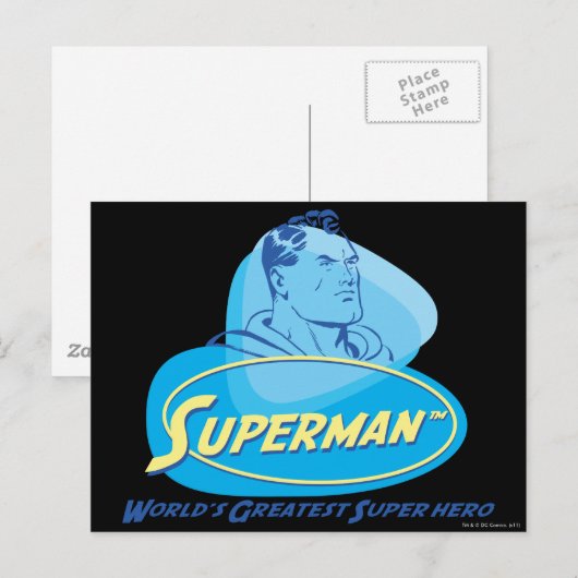 De grootste Super Hero ter wereld Briefkaart (Voorkant / Achterkant)