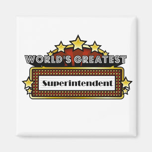 De grootste superintendent ter wereld magneet