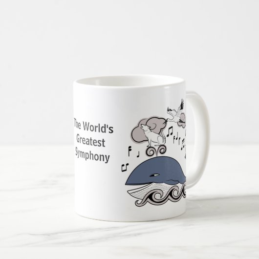 De grootste symfonie ter wereld koffiemok (Voorkant rechts)