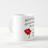 De grootste tante ter wereld koffiemok (Voorkant links)