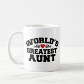 De grootste tante ter wereld koffiemok (Links)