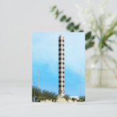 De grootste thermometer ter wereld briefkaart (Staand voorkant)