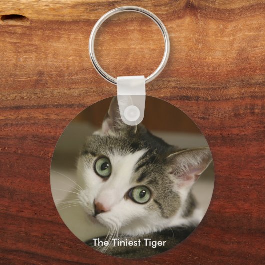 De grootste tijgerSleutelhanger Sleutelhanger (Voorkant)