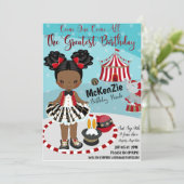 De grootste uitnodiging van de Birthday Kaart (Staand voorkant)